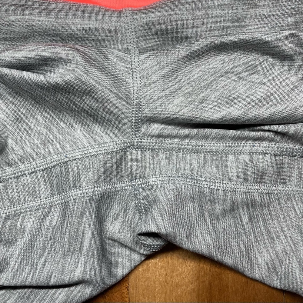 Nike Dri-Fit Colorblock Leggings - Gray, Black, Purple and Pink - Picture 6 of 9